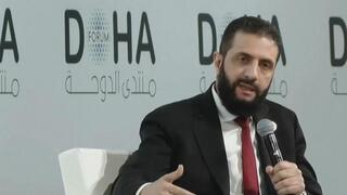 الرئيس السوري أحمد الشرع في منتدى الدوحة