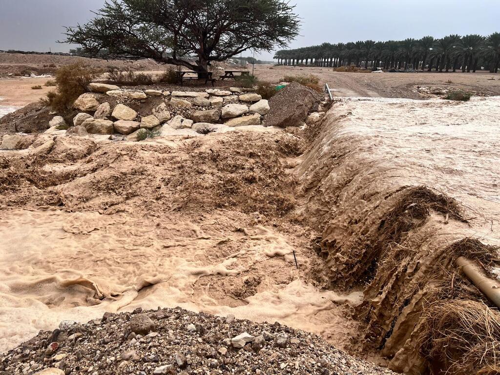 الأمطار تُربك الحركة: إغلاقات في المحميات بعد توافد عشرات الآلاف (سلطة الطبيعة) الأمطار تُربك الحركة: إغلاقات في المحميات بعد توافد عشرات الآلاف