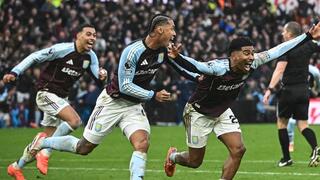 أستون فيلا يصعق آرسنال في الدقيقة 94