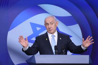 رئيس الوزاء الاسرائيلي بنيامين نتنياهو