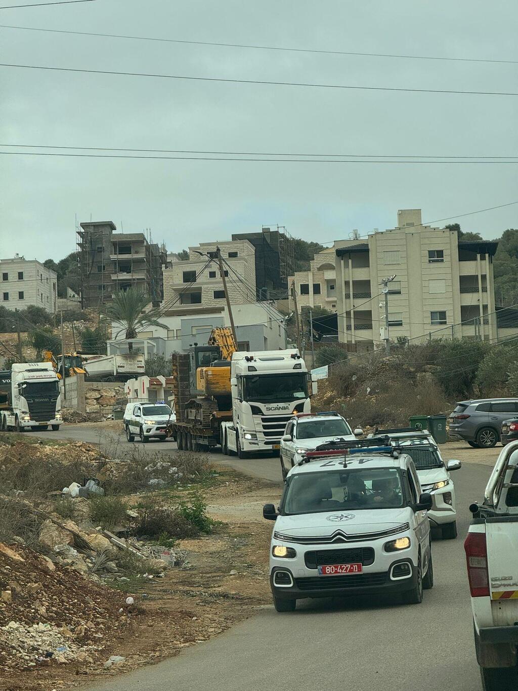 هدم في عرابة