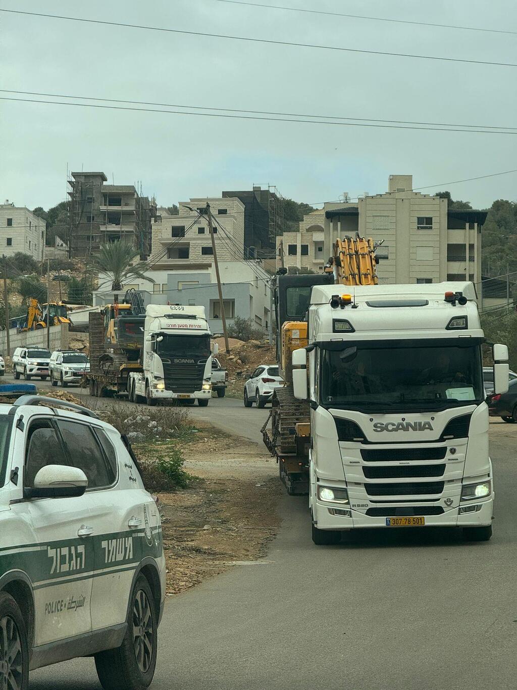 هدم في عرابة