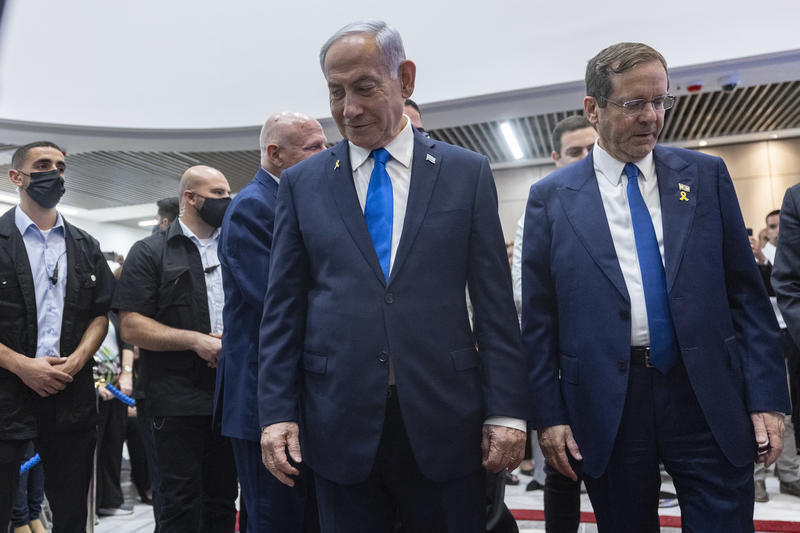 هيرتسوغ - نتنياهو (Flash90) هيرتسوغ - نتنياهو