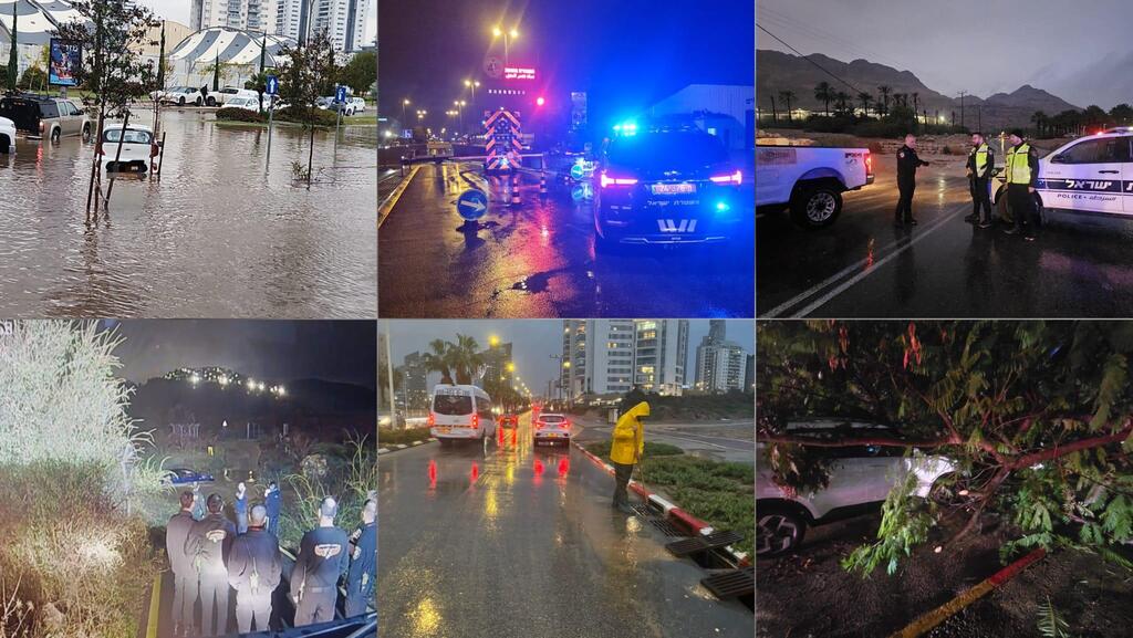 عاصفة “بايرون” تشلّ البلاد: أمطار غزيرة، سيول وإغلاقات