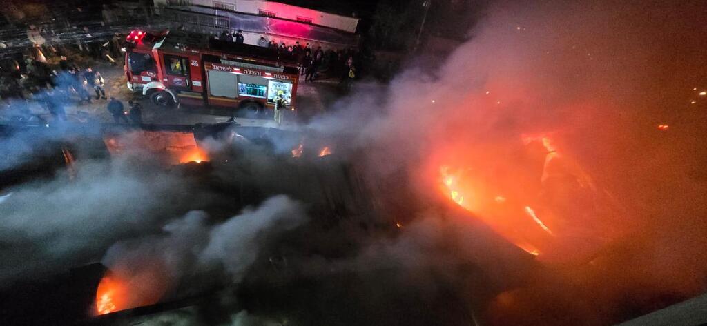 حريق في كسيفة (سلة الإطفاء والإنقاذ ) حريق في كسيفة