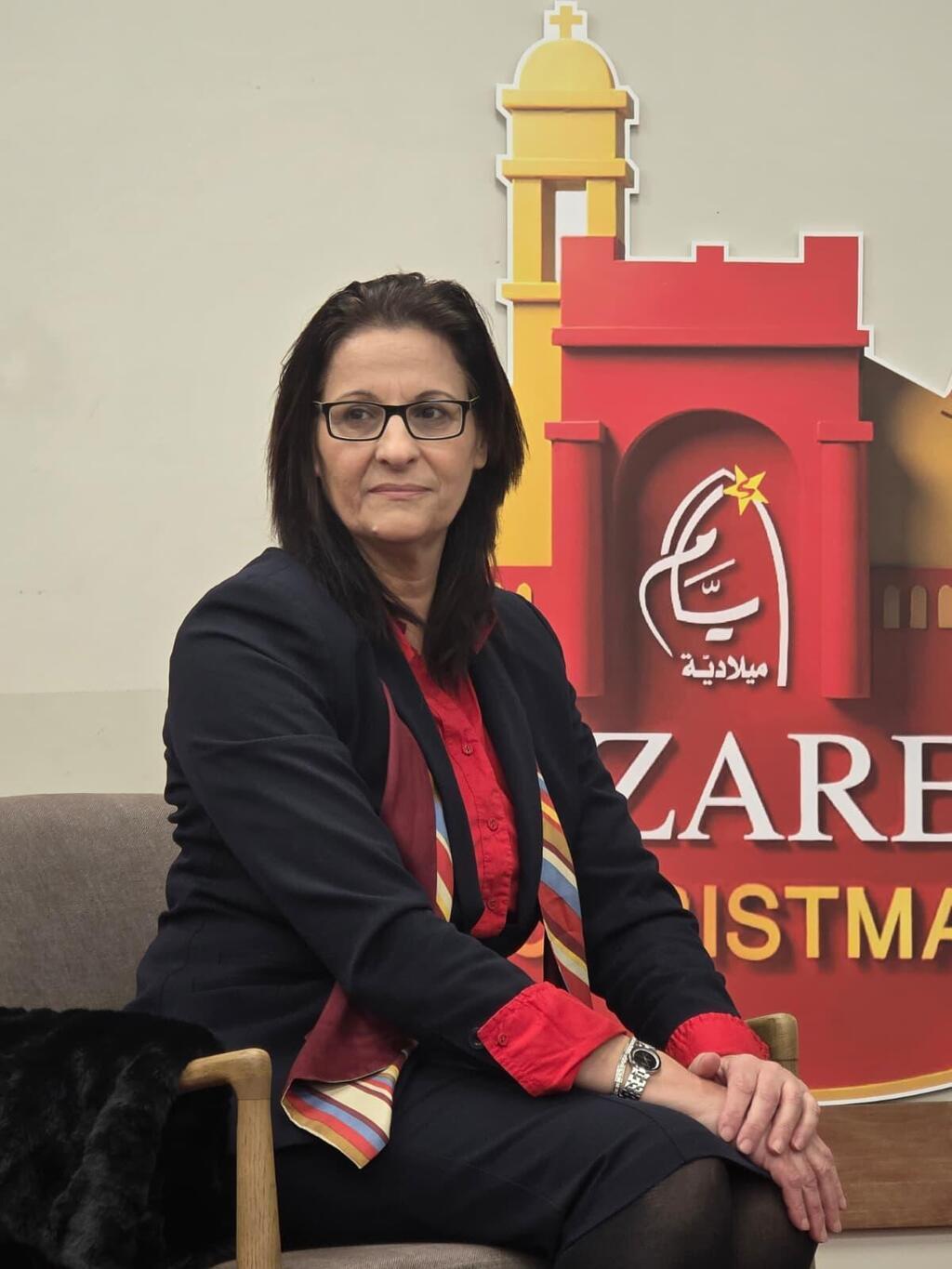 المديرة العامة لبلدية الناصرة ناهدة منصور