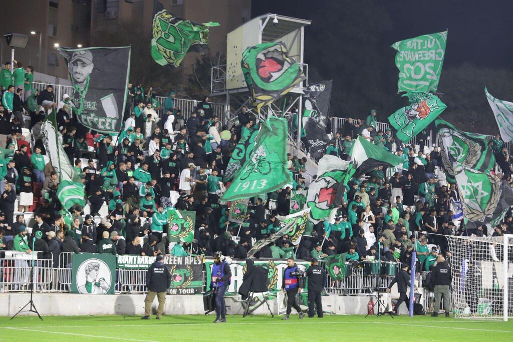 مباراة أبناء الرينة ومكابي حيفا