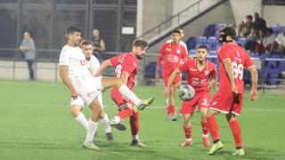 أرشيفية. من مباراة مصمص أمام طيرة الكرمل 