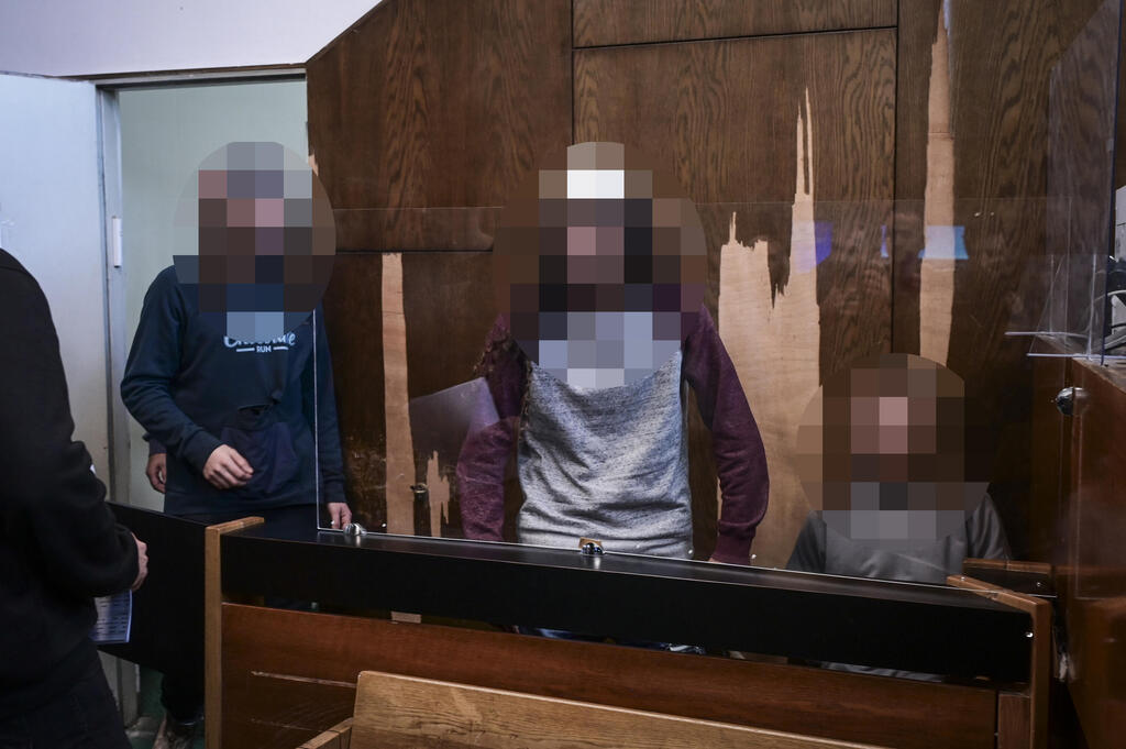 المشتبهين بالاعتداء على حنان خيمل في يافا (Flash 90) المشتبهين بالاعتداء على حنان خيمل في يافا