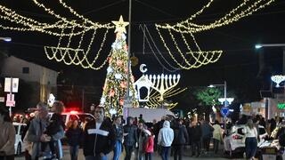 حيفا تتلألأ في موسم الأعياد