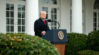 الرئيس الأمريكي دونالد ترامب