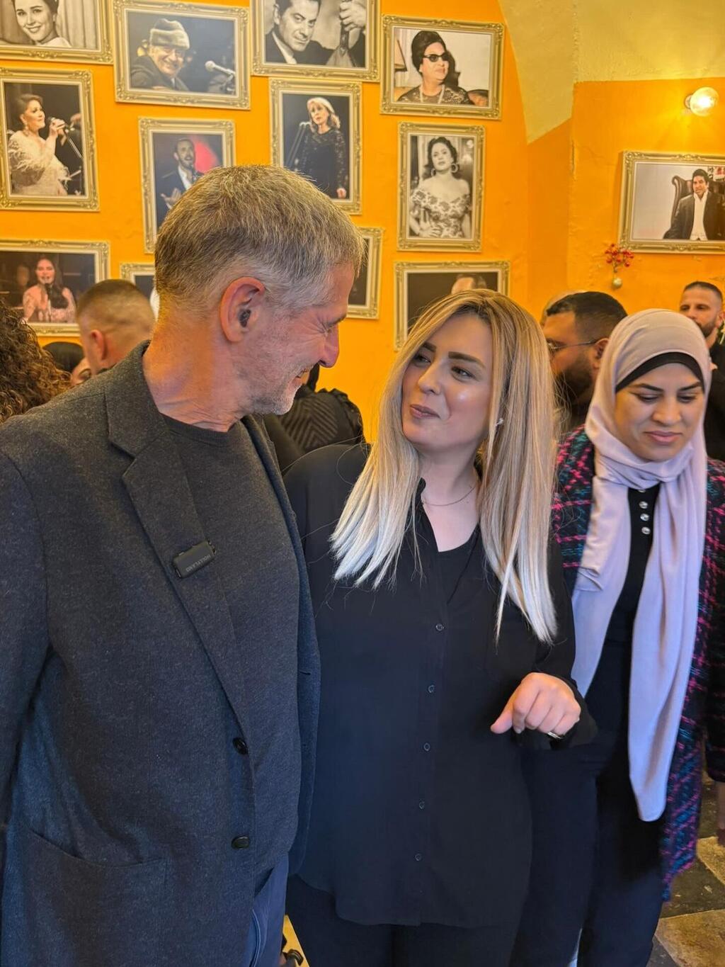 يائير غولان يزور الناصرة 