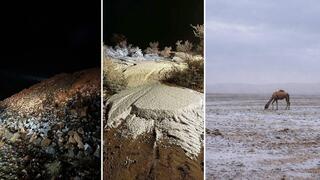 في السعودية: ثلوج نادرة تكسو جبال تبوك وحائل وجبل اللوز يتزين بحلة بيضاء ساحرة