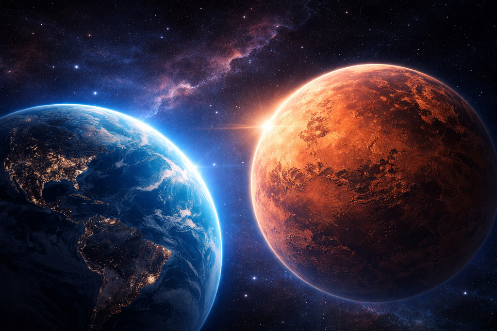 الزمن على المريخ أسرع من الأرض