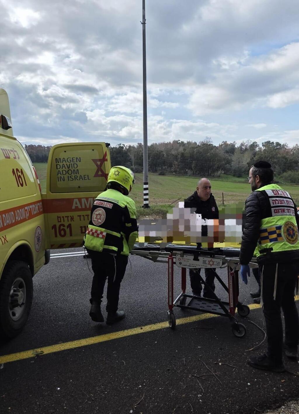 الطرق تتحول لساحات موت (نجمة داوود الحمراء) الطرق تتحول لساحات موت