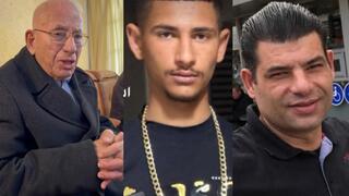 الجد ماجد محاجنة وإبنه وحفيده