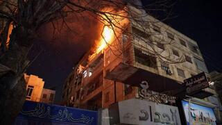 قوات قسد تستهدف مستشفى الرازي في حلب