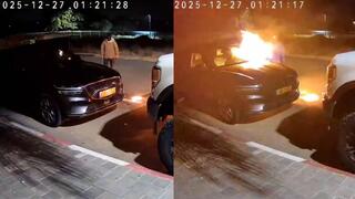 توتر في النقب: حرق وتخريب سيارات يقابلها مداهمات وحصار قرية الترابين