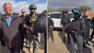 بن غفير يصل ترابين الصانع في النقب واندلاع مواجهات مع الأهالي