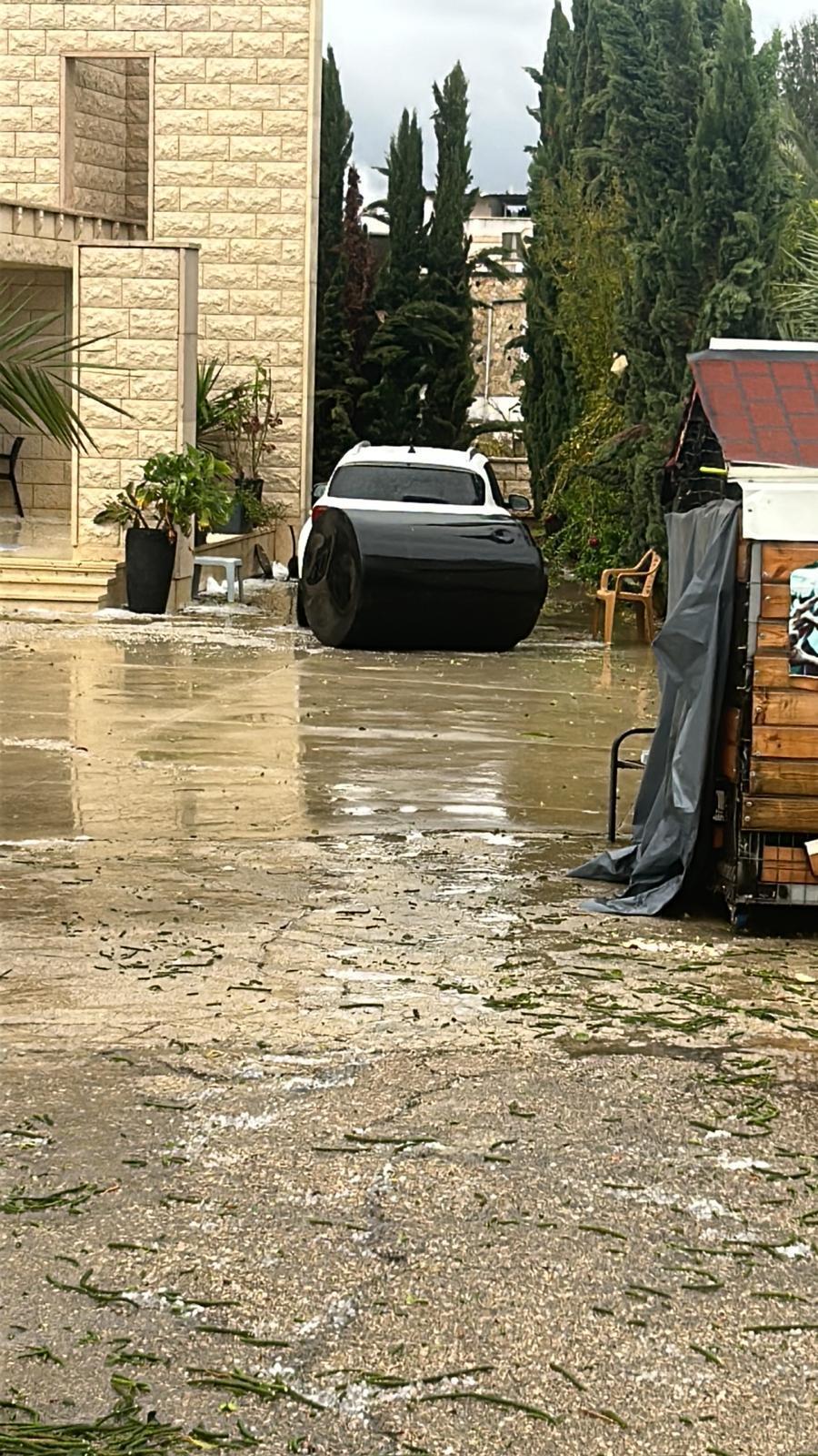 رياح عاتية وأمطار غزيرة في الشمال