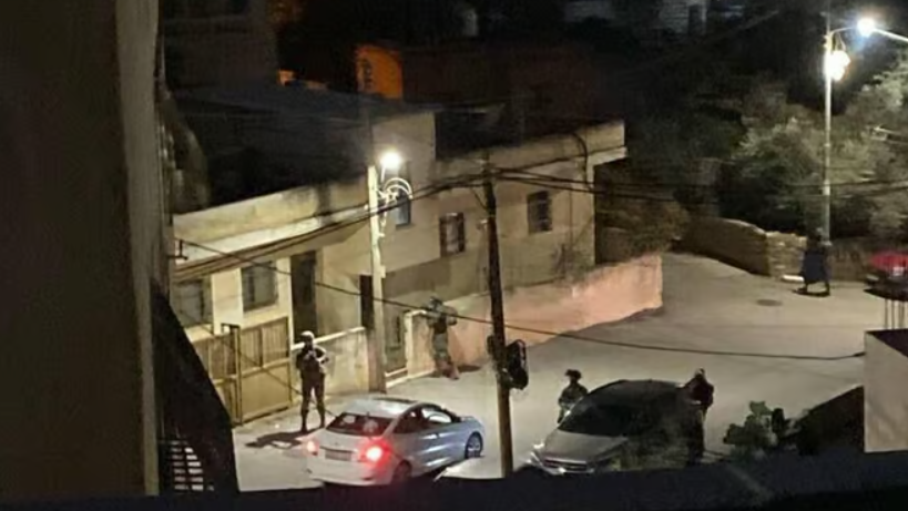 قوات الجيش الاسرائيلي في رام الله