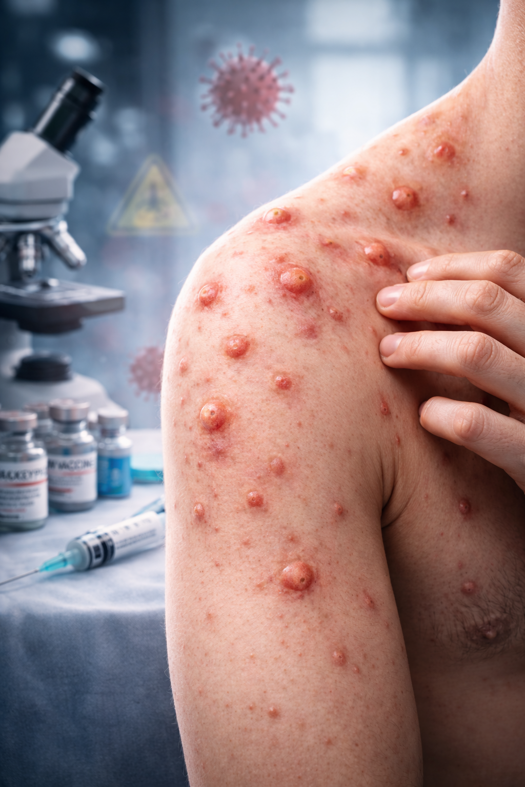  تشخيص أول إصابة بالسلالة العنيفة Clade 1b من جدري القردة