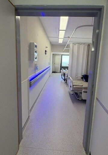 جانب من قسم الباطنية في مستشفى زيف - صفد