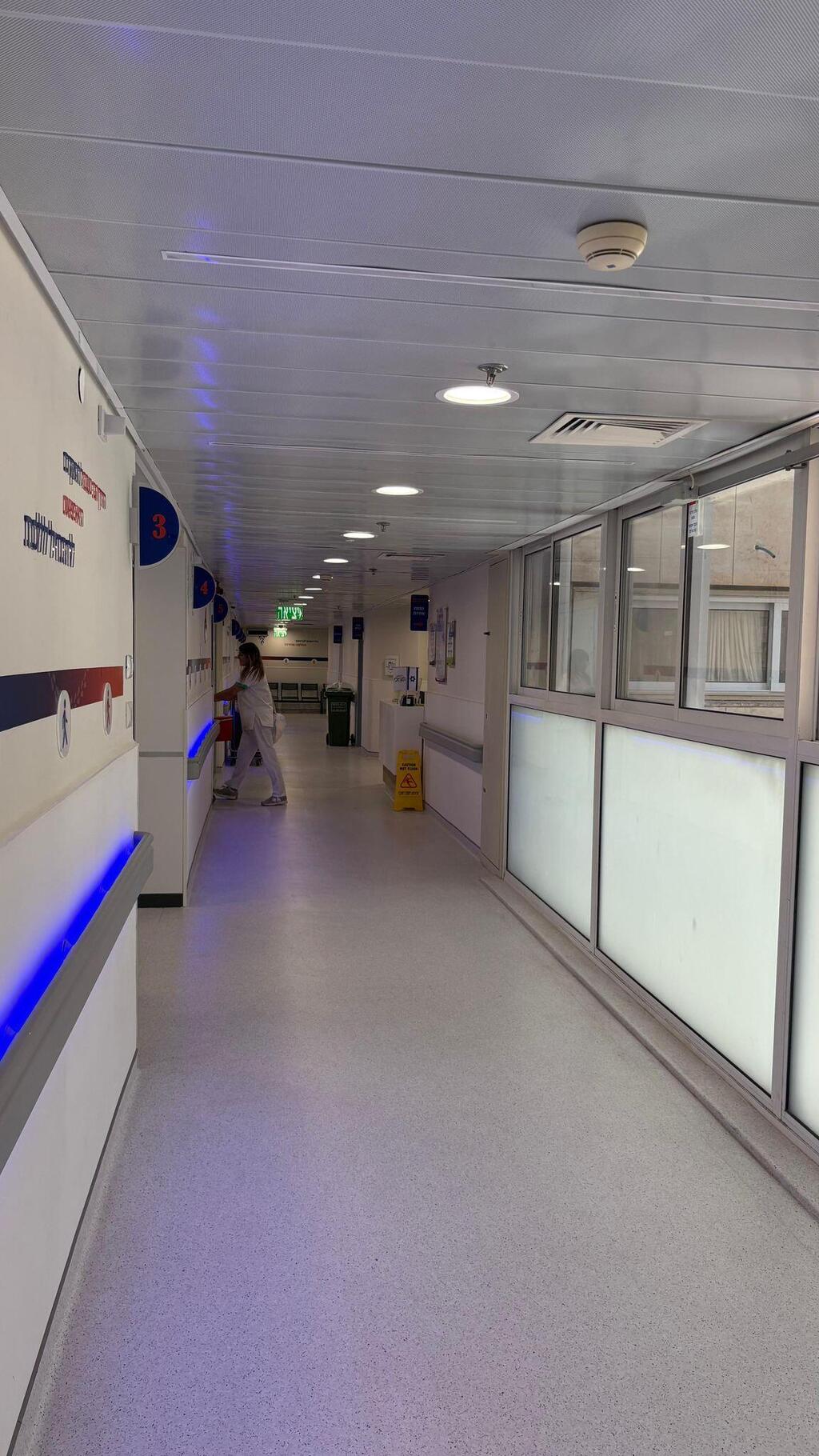 جانب من قسم الباطنية في مستشفى زيف - صفد