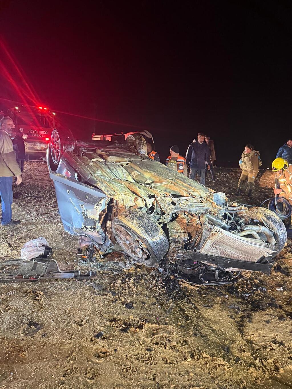 النقب: قتيل وعدة إصابات خطيرة في حادث طرق 