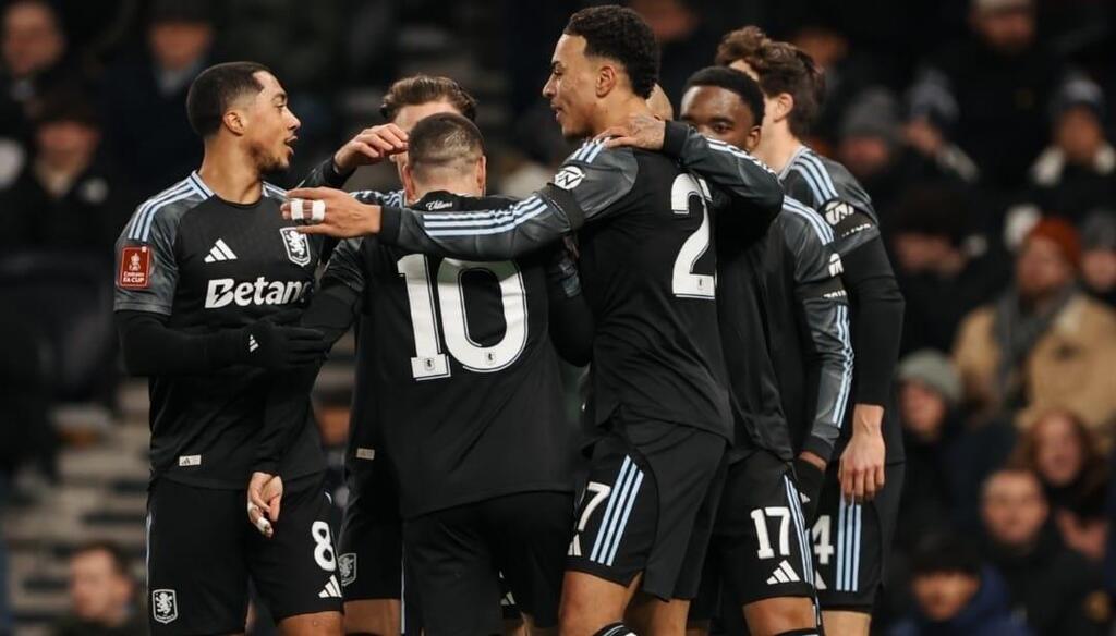 أستون فيلا يُقصي توتنهام من كأس الاتحاد الإنجليزي