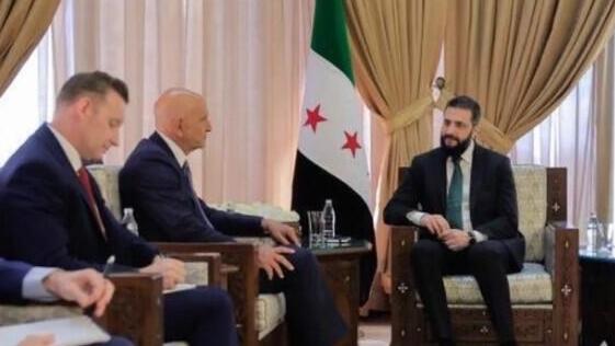 توم براك يبحث مع الشرع تطورات حلب