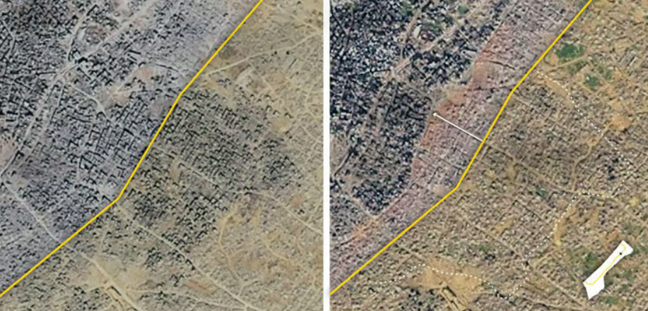 صور أقمار صناعية تكشف تدمير آلاف المباني في غزة بعد الهدنة