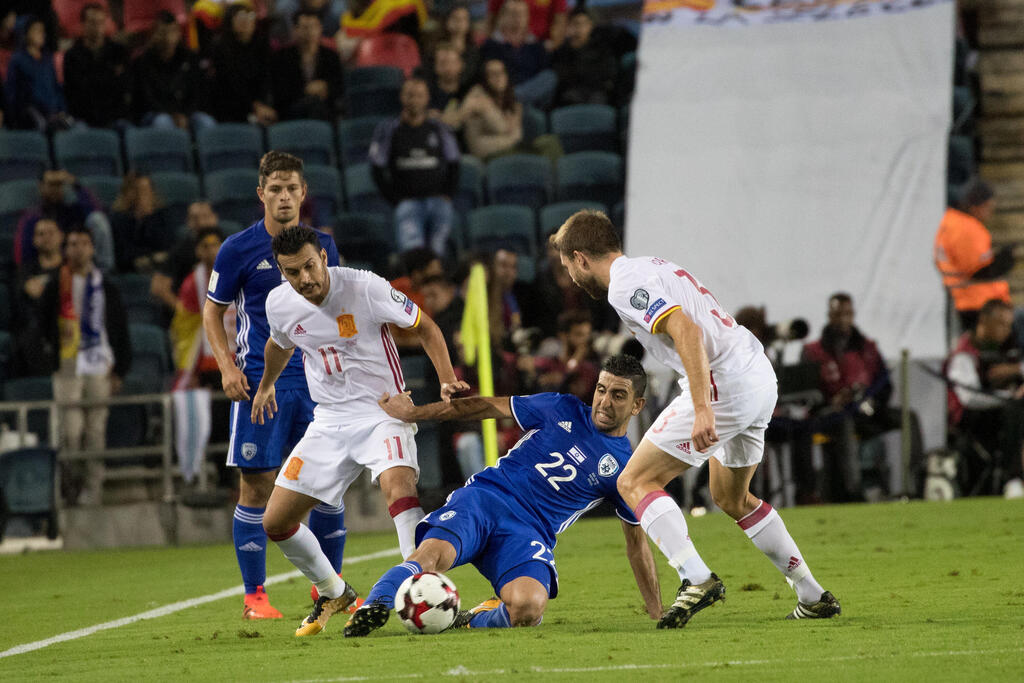 مروان كبها بقميص المنتخب الإسرائيلي