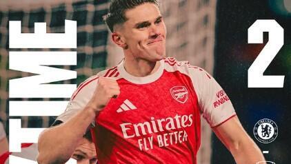 آرسنال يفوز على تشيلسي 3-2