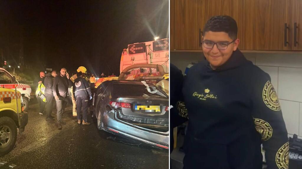 مصرع الفتى يامن رامي جبارين بحادث طرق قرب وادي عارة