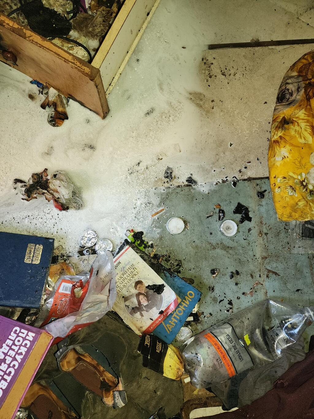 حريق في شقة سكنية بحيفا 