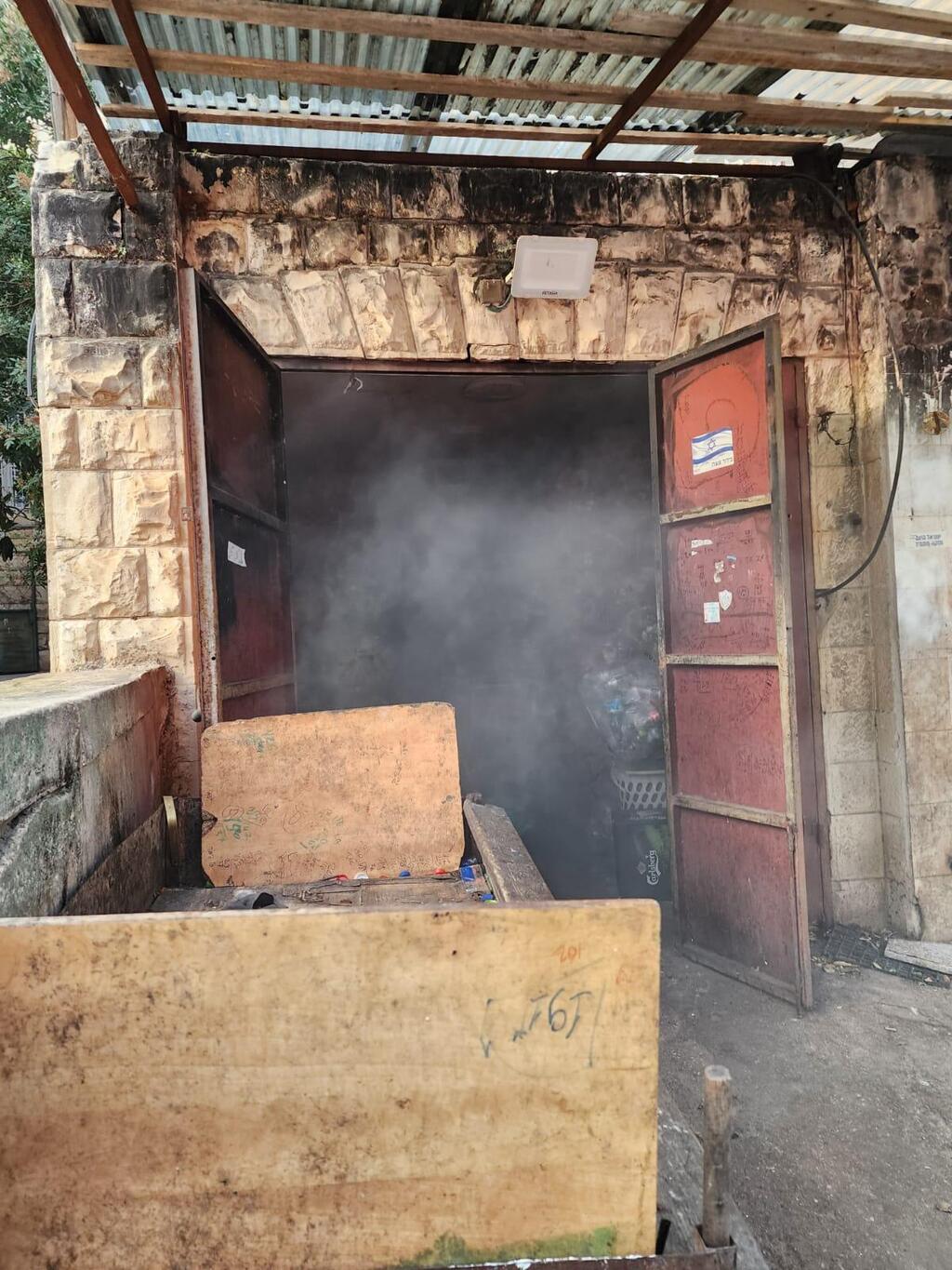 حريق في شقة سكنية بحيفا 