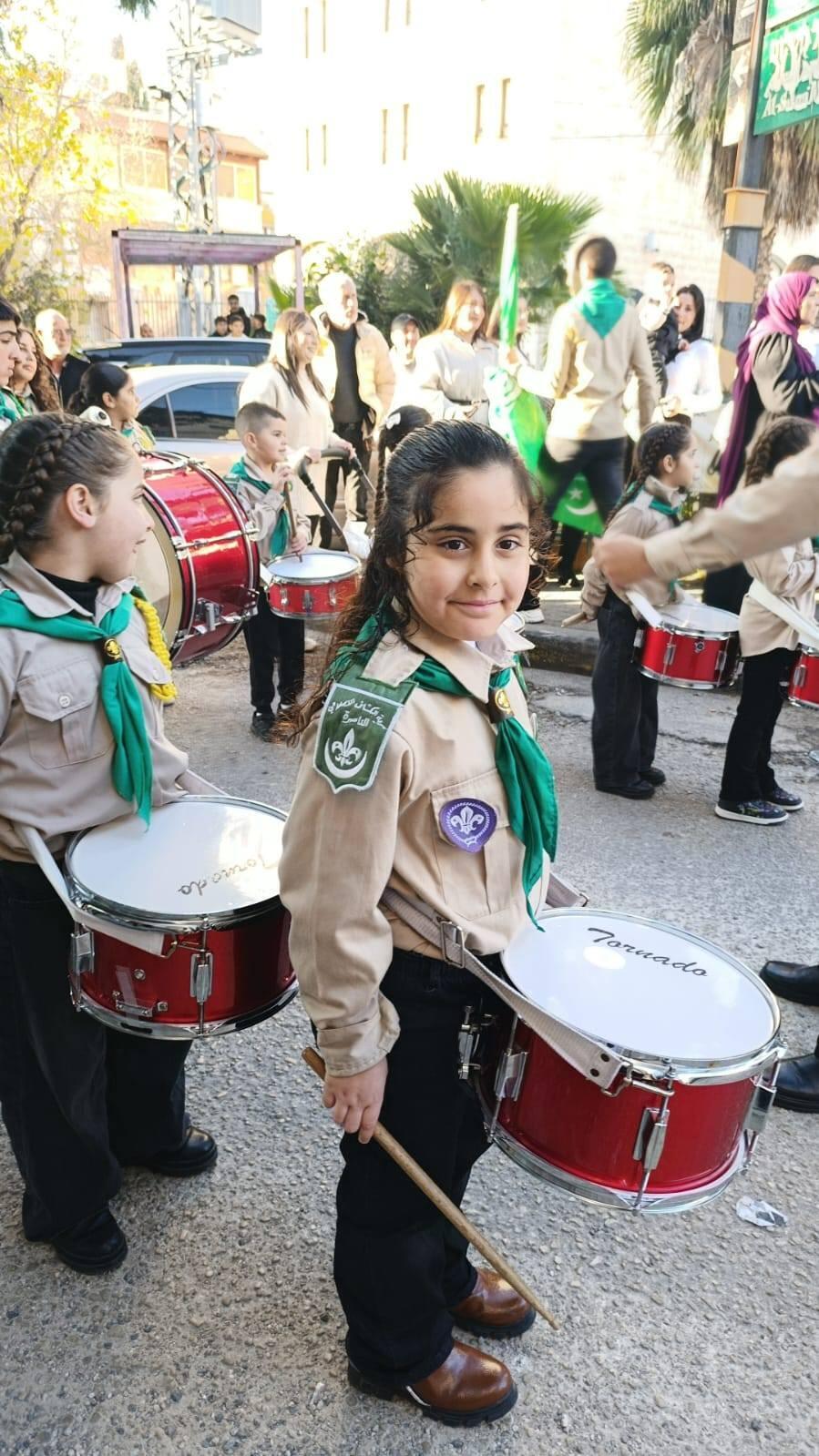 مسيرة كشفية في الحي الشرقي بالناصرة إحياءً لذكرى الإسراء والمعراج