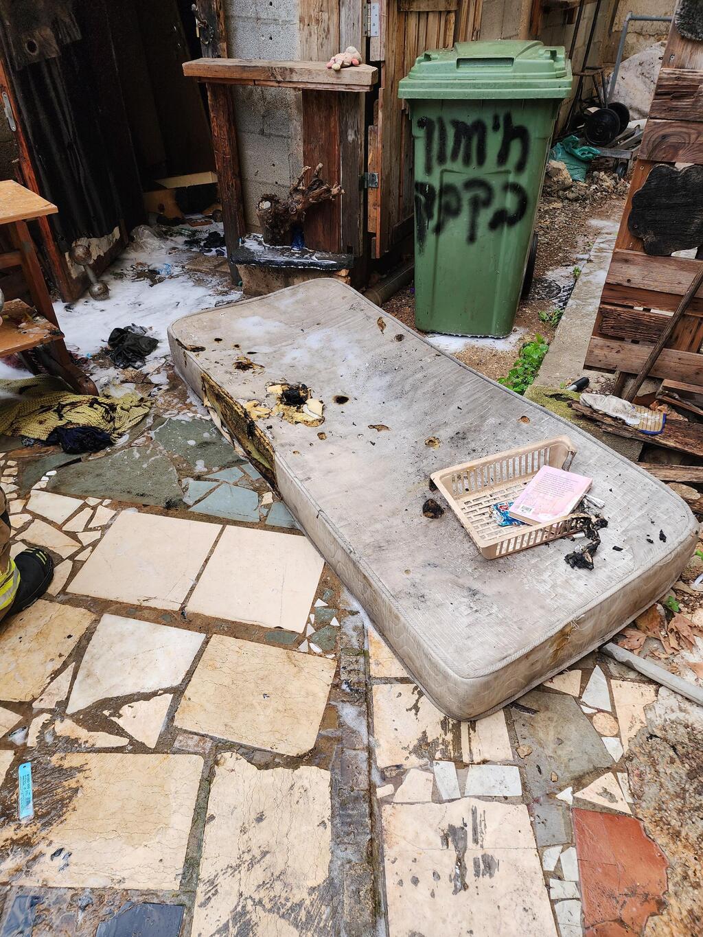 حريق في شقة سكنية بحيفا 