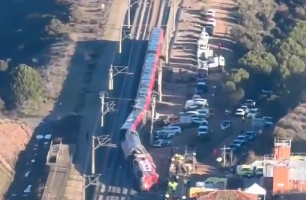 حادث القطار المروّع في إسبانيا