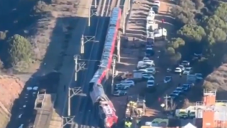 حادث القطار المروّع في إسبانيا