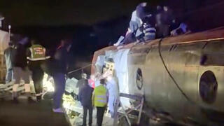 ارتفاع حصيلة قتلى تصادم قطارين في جنوب إسبانيا إلى 39 قتيلاً