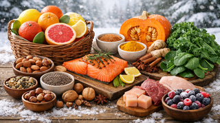 أغذية صحية في الشتاء