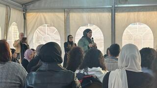 سخنين: ندوة للأمهات ووقفة احتجاجية نسائية عند دوار الدوحة