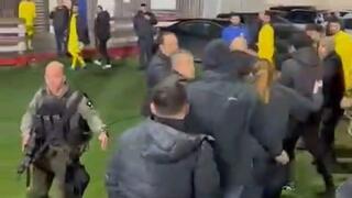 أحداث عنف واشتباكات مع نهاية مباراة النادي الرياضي الطيرة وشباب أم الفحم