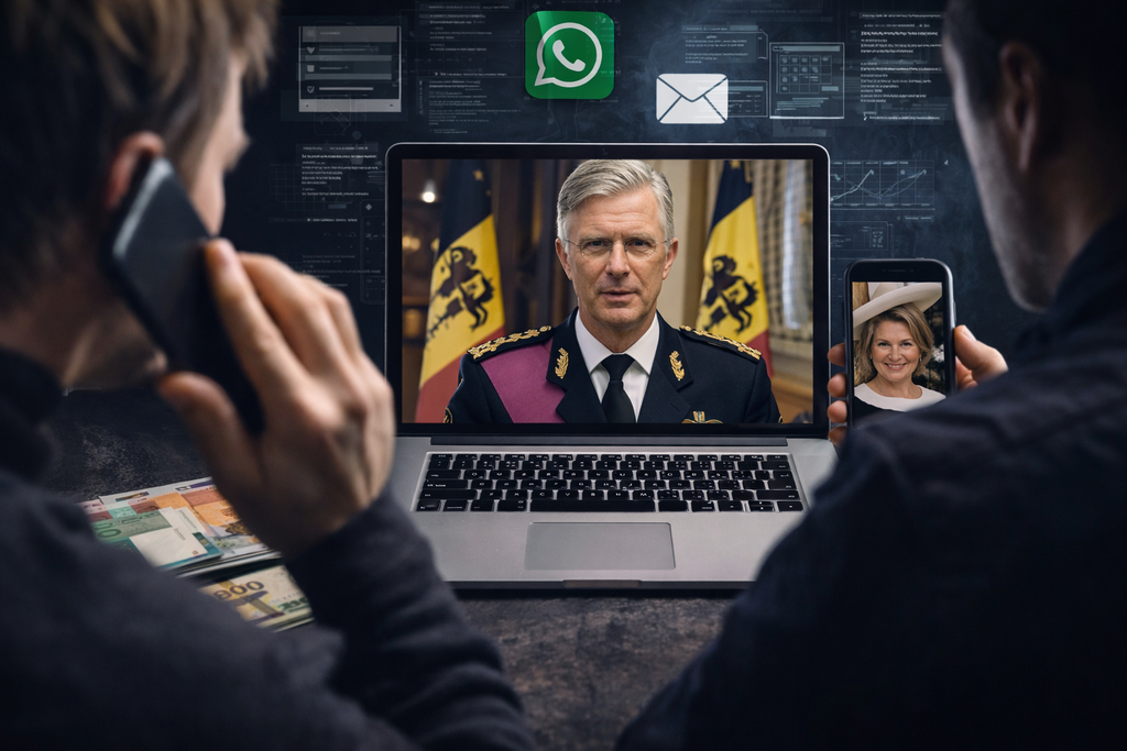 عصابة احتيال تنتحل صفة العائلة الملكية البلجيكية باستخدام الذكاء الاصطناعي