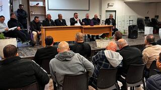  اجتماع شعبي في كفر مندا ضد تفشي الجريمة