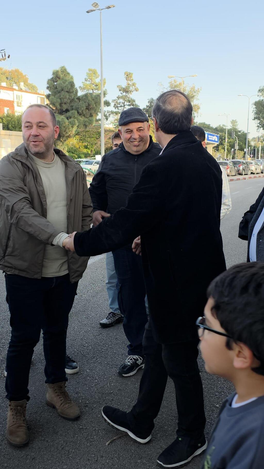 اطلاق سراح شادي شويري - صور خاصة لراديو الناس