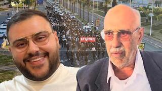 قاسم عوض وابنه المرحوم الدكتور عبدالله