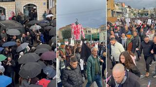 مظاهرة في طمرة ضد الجريمة